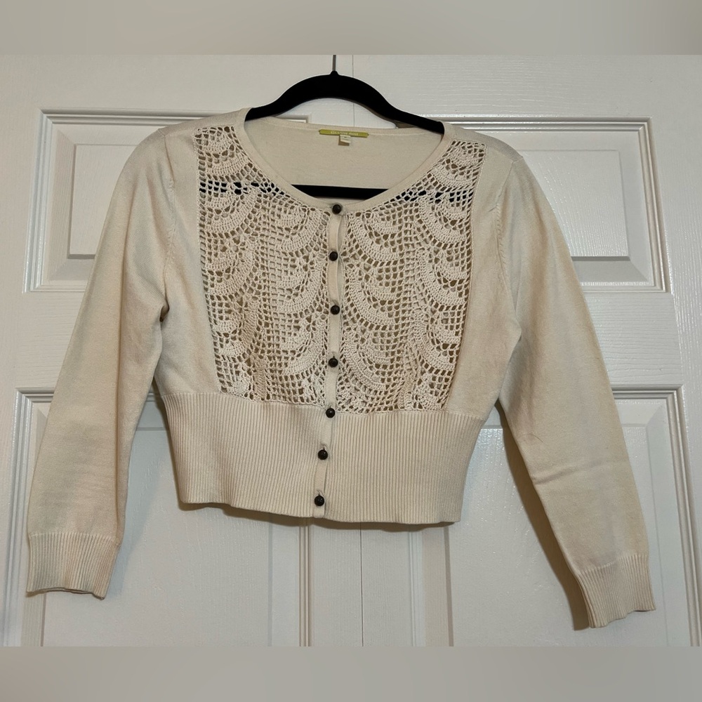 Gianni Bini crochet cardigan